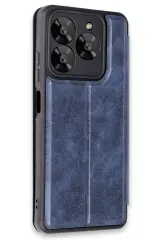 Newface General Mobile Era 30 Kılıf Flip Cover - Lacivert