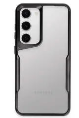 Newface Samsung Galaxy S23 Kılıf Boyi Silikon Kapak - Siyah