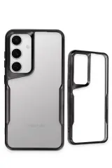 Newface Samsung Galaxy S24 Kılıf Boyi Silikon Kapak - Siyah