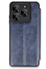 Newface General Mobile Era 50 Kılıf Flip Cover - Lacivert