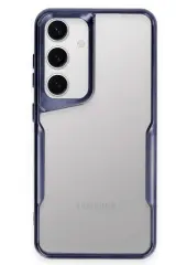 Newface Samsung Galaxy S24 Kılıf Boyi Silikon Kapak - Lacivert