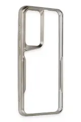 Newface Samsung Galaxy S24 Kılıf Boyi Silikon Kapak - Titan Gri