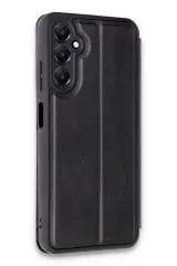 Newface Samsung Galaxy A55 5G Kılıf Flip Cover - Siyah