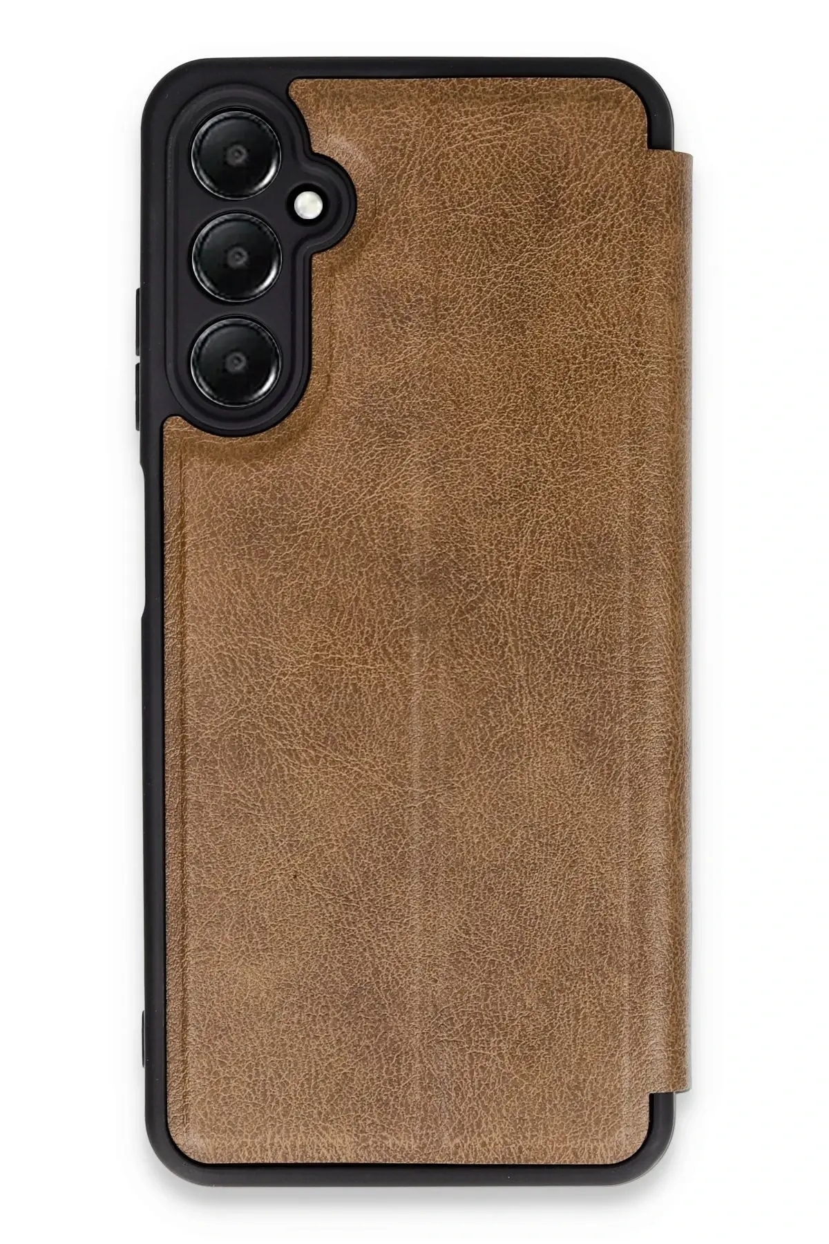 Newface Samsung Galaxy A55 5G Kılıf Flip Cover - Taba