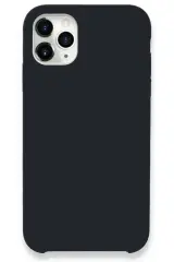 Newface iPhone 11 Pro Kılıf Lansman Legant Silikon - Koyu Gri
