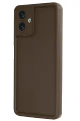 Newface Samsung Galaxy A06 Kılıf Viera Silikon - Kahverengi