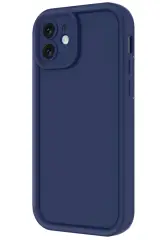 Newface iPhone 11 Kılıf Viera Silikon - Lacivert