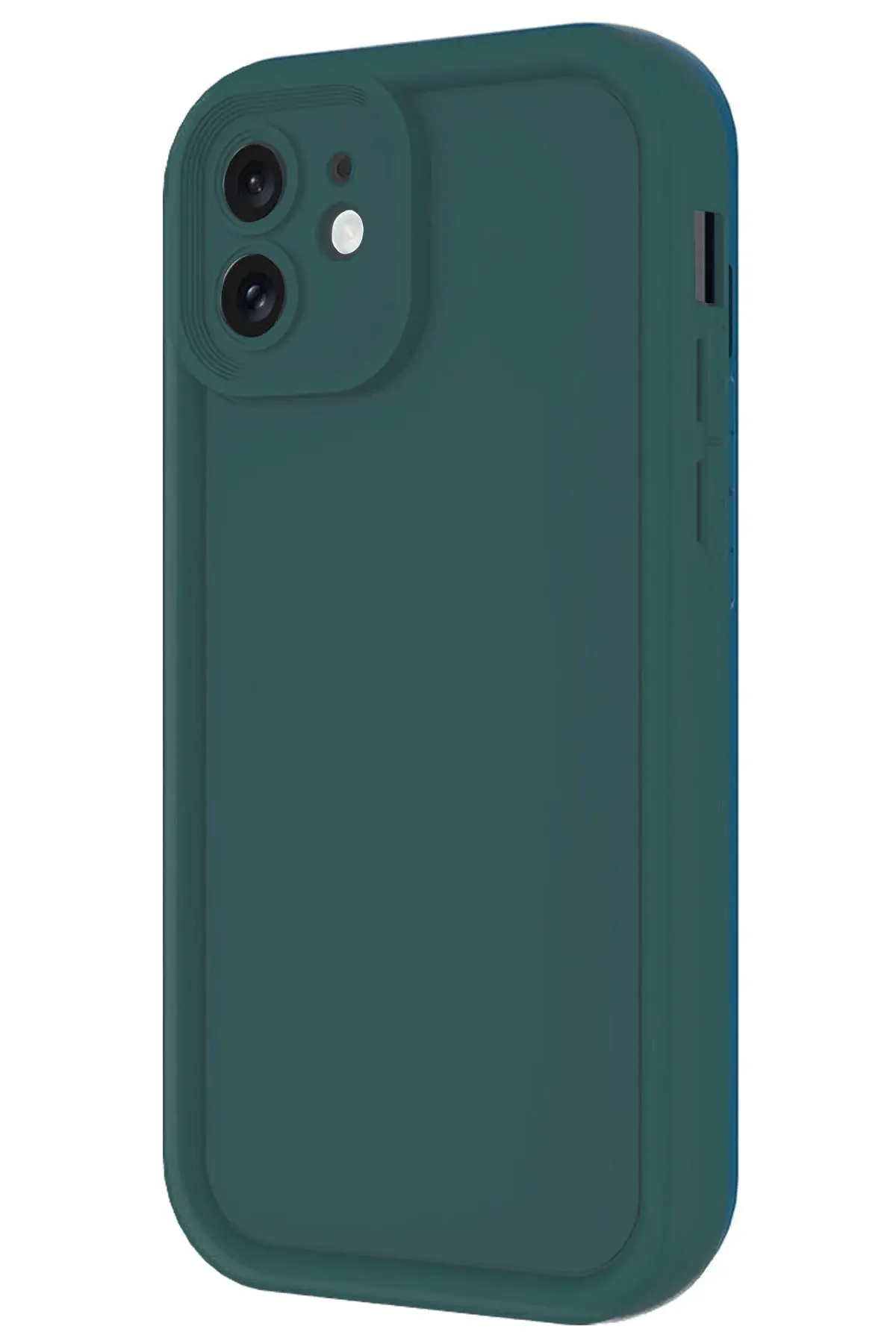 Newface iPhone 11 Kılıf Viera Silikon - Koyu Yeşil