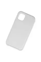 Newface iPhone 11 Pro Max Kılıf Lansman Legant Silikon - Beyaz