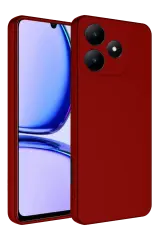 Newface Realme C61 Kılıf First Silikon - Kırmızı