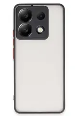 Newface Xiaomi Redmi Note 13 Pro 5G Kılıf Montreal Silikon Kapak - Siyah