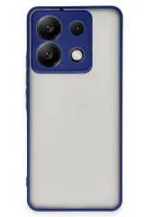 Newface Xiaomi Redmi Note 13 Pro 5G Kılıf Montreal Silikon Kapak - Lacivert