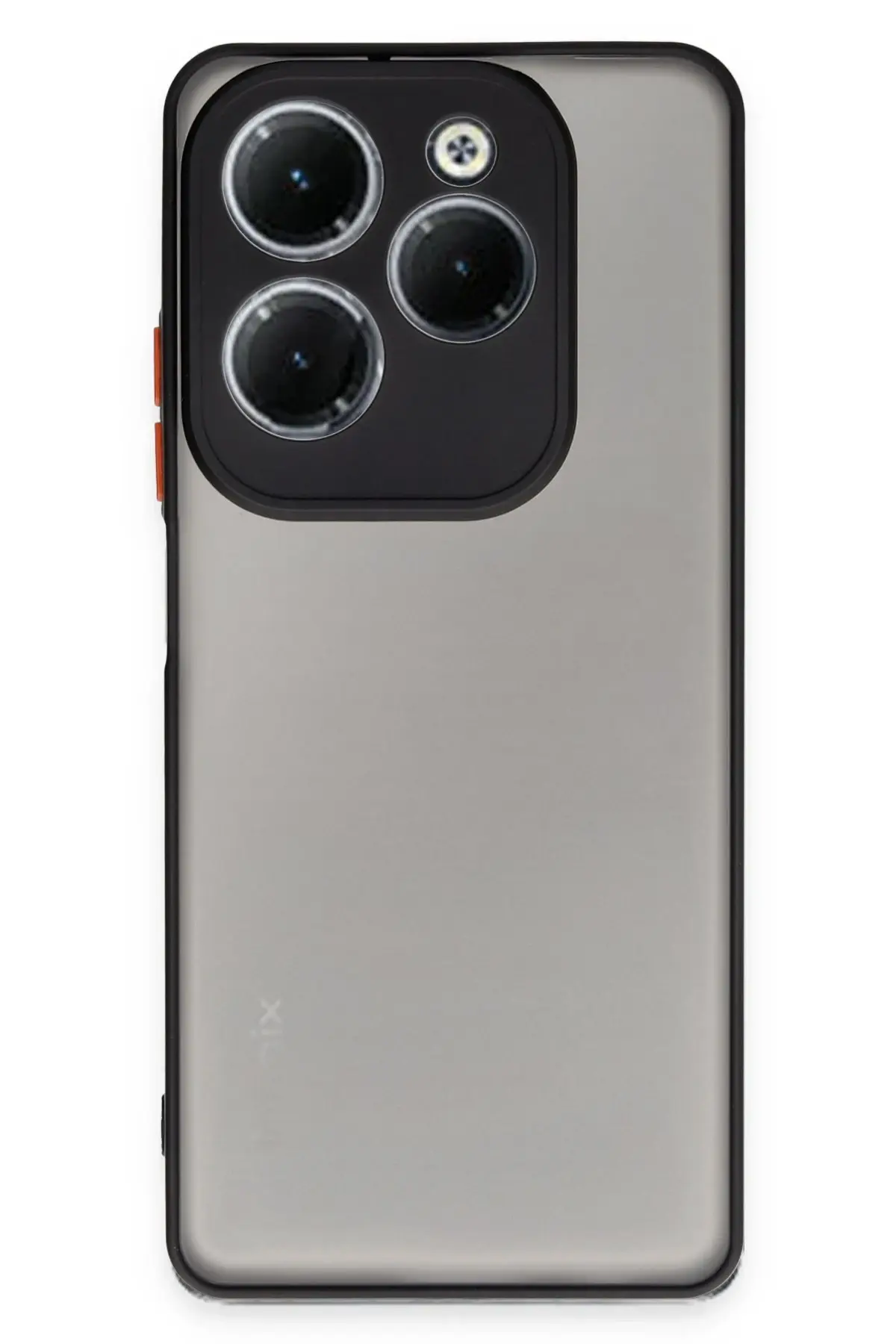 Newface İnfinix Hot 40 Pro Kılıf Montreal Silikon Kapak - Siyah