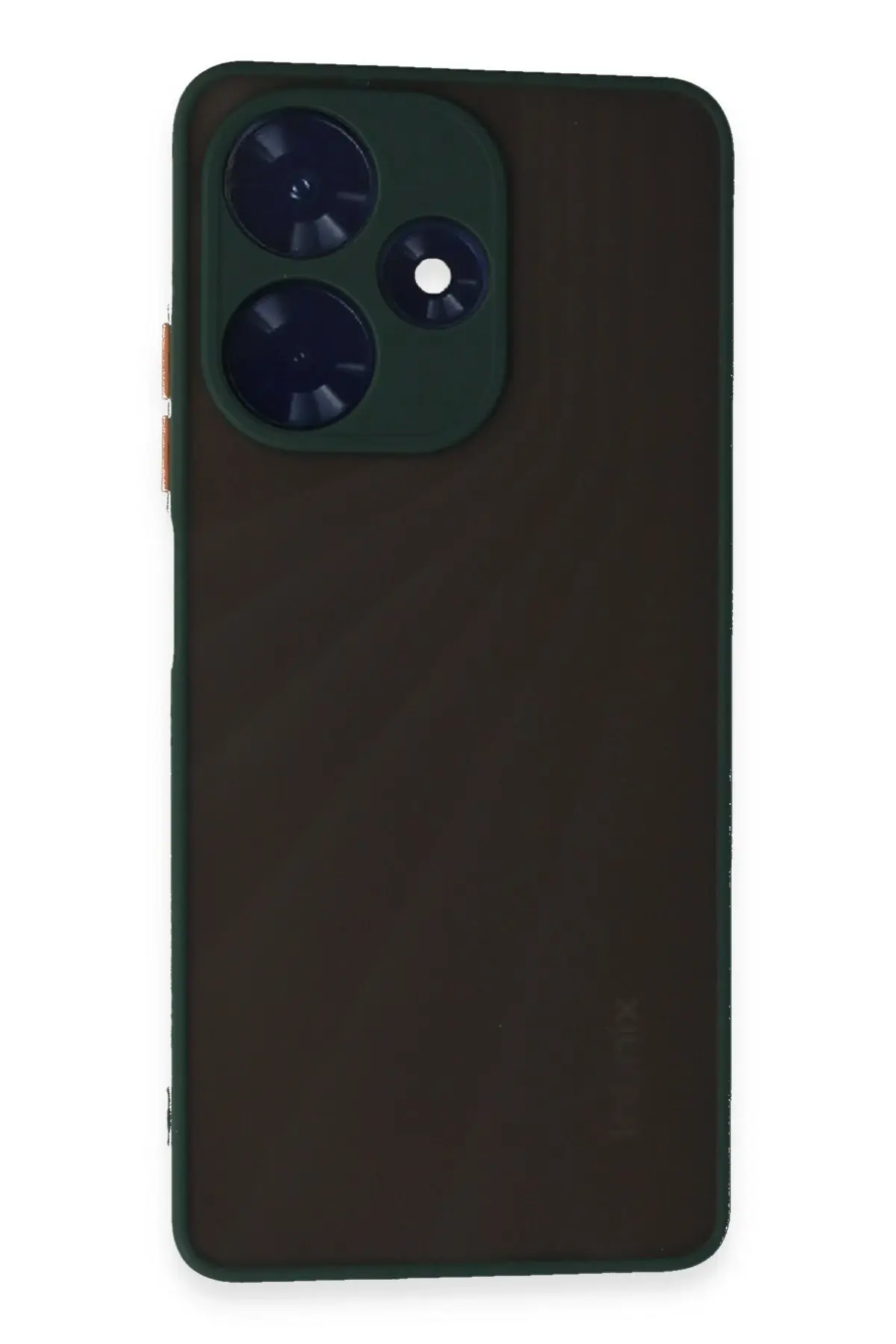 Newface İnfinix Hot 30 4G Kılıf Montreal Silikon Kapak - Yeşil