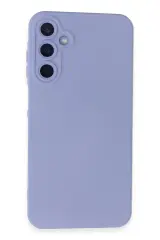 Newface Samsung Galaxy A15 4G Kılıf Nano içi Kadife Silikon - Lila