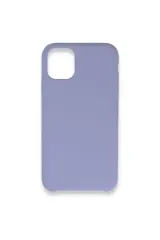 Newface iPhone 12 Kılıf Lansman Legant Silikon - Lila