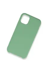 Newface iPhone 12 Kılıf Lansman Legant Silikon - Yeşil