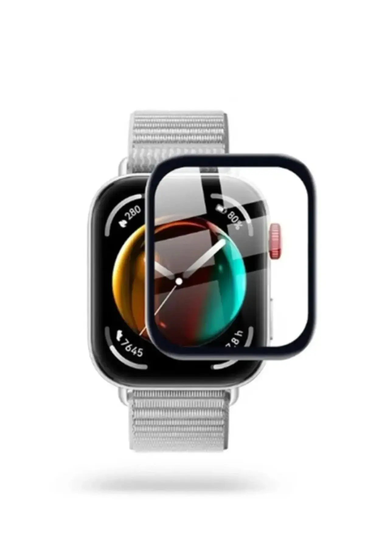 Newface Watch Fit 3 Polymer Nano Ekran Koruyucu - Şeffaf