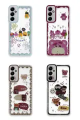 Newface Samsung Galaxy A14 4G Kılıf Sweet Desenli Silikon Kapak - Şeffaf