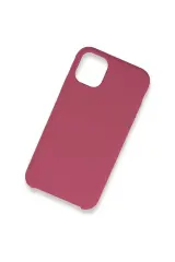 Newface iPhone 12 Kılıf Lansman Legant Silikon - Fuşya