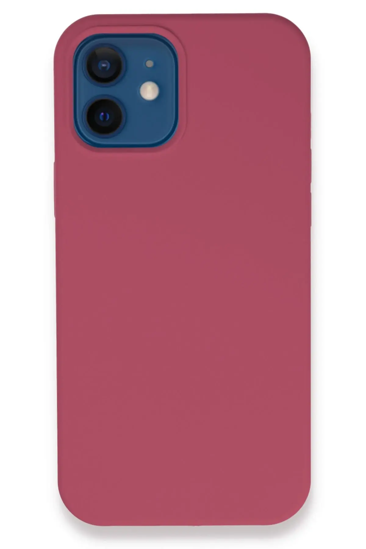 Newface iPhone 12 Kılıf Lansman Legant Silikon - Fuşya