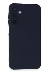 Newface Samsung Galaxy A25 5G Kılıf Nano içi Kadife Silikon - Lacivert