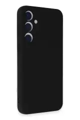 Newface Samsung Galaxy A35 5G Kılıf Nano içi Kadife Silikon - Siyah