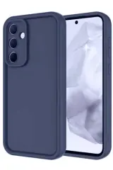 Newface Samsung Galaxy A16 5G Kılıf Viera Silikon - Lacivert