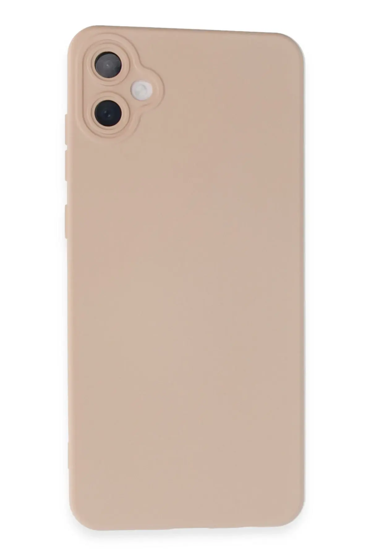 Newface Samsung Galaxy A05 Kılıf Nano içi Kadife Silikon - Pudra