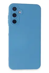 Newface Samsung Galaxy A05S Kılıf Nano içi Kadife Silikon - Mavi