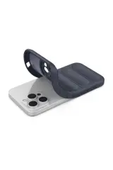 Newface iPhone 16 Kılıf Optimum Silikon - Koyu Yeşil