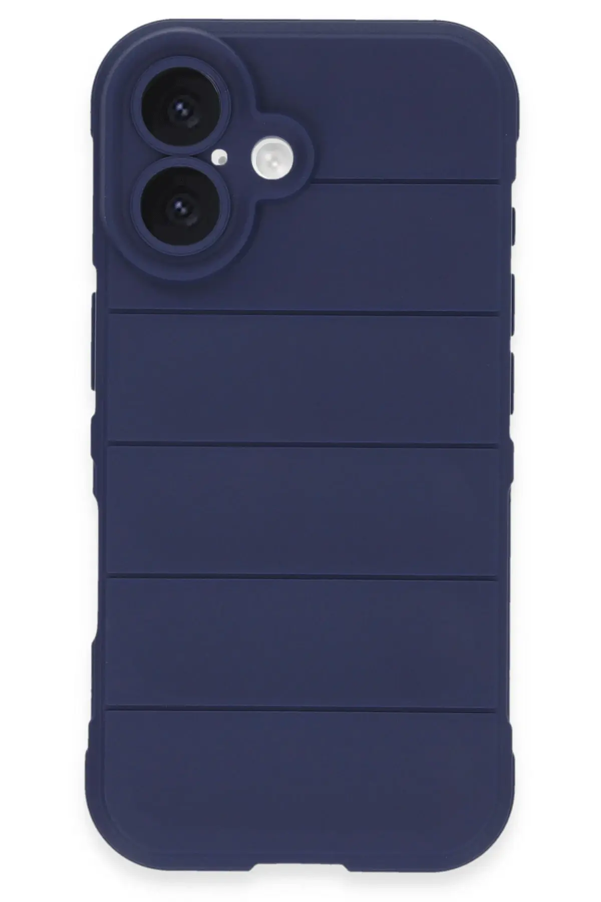 Newface iPhone 16 Kılıf Optimum Silikon - Lacivert