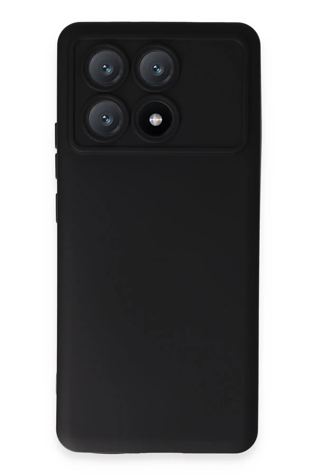 Newface Xiaomi Poco X6 Pro Kılıf Nano içi Kadife Silikon - Siyah