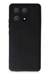 Newface Xiaomi Poco X6 Pro Kılıf Nano içi Kadife Silikon - Siyah