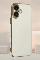 Newface iPhone 16 Kılıf Volet Silikon - Mavi