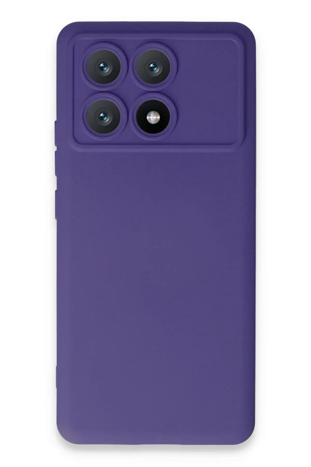 Newface Xiaomi Poco X6 Pro Kılıf Nano içi Kadife Silikon - Mor