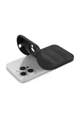 Newface iPhone 16 Pro Kılıf Optimum Silikon - Siyah