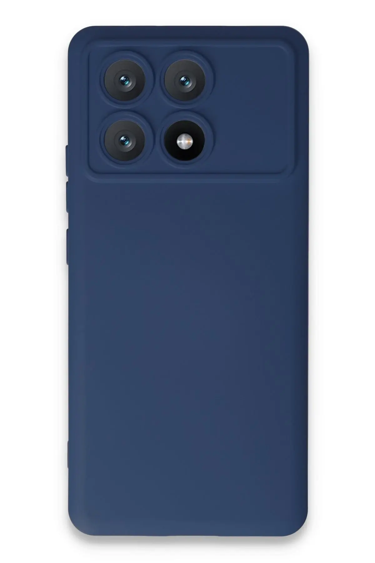 Newface Xiaomi Poco X6 Pro Kılıf Nano içi Kadife Silikon - Lacivert