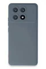 Newface Xiaomi Poco X6 Pro Kılıf Nano içi Kadife Silikon - Gri