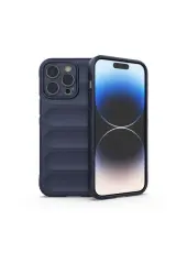 Newface iPhone 16 Pro Kılıf Optimum Silikon - Lacivert