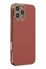 Newface iPhone 16 Pro Kılıf Volet Silikon - Kırmızı