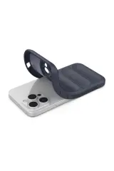 Newface iPhone 16 Pro Max Kılıf Optimum Silikon - Lacivert