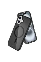 Newface iPhone 16 Plus Kılıf Star Magsafe Kapak - Siyah