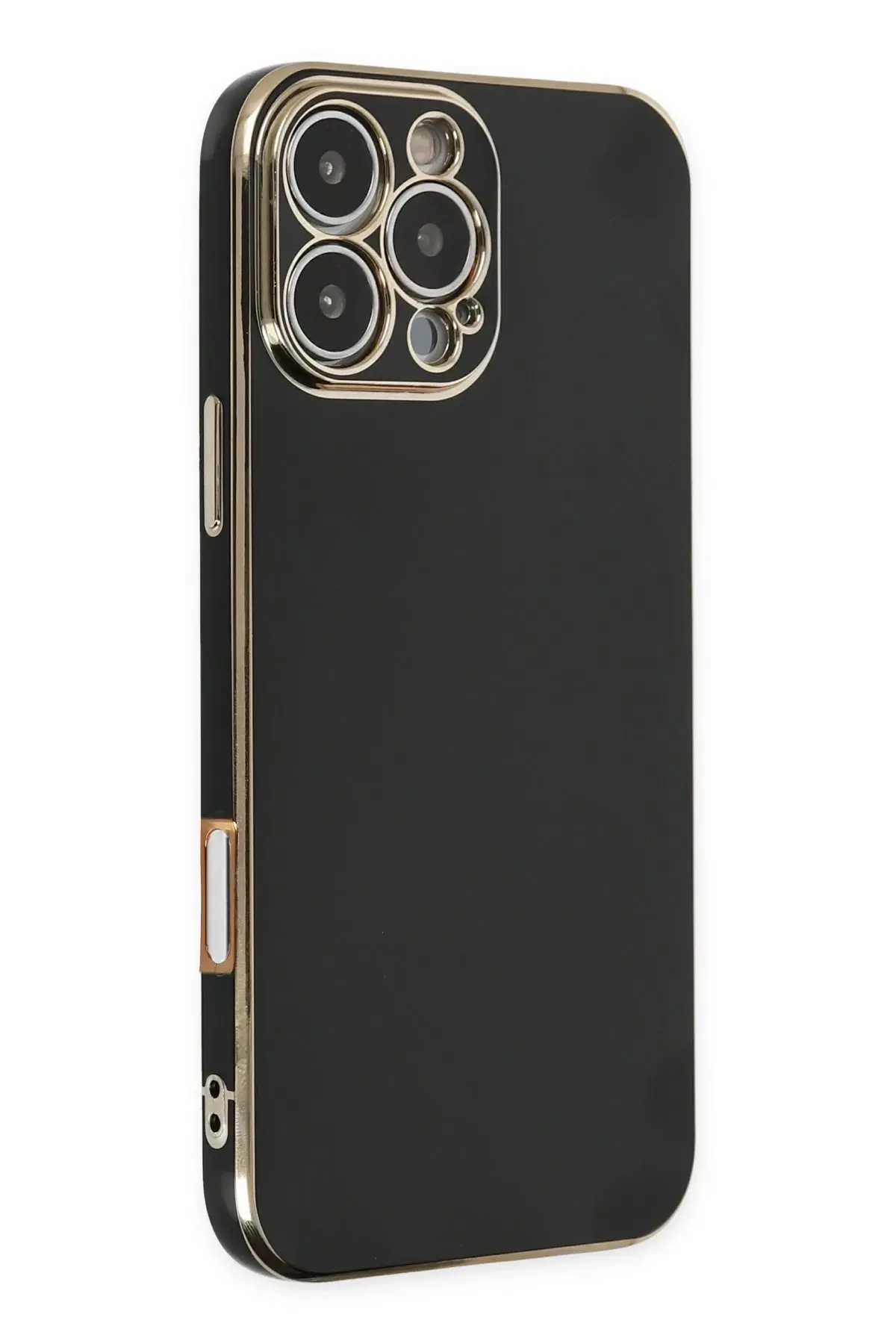 Newface iPhone 16 Pro Kılıf Volet Silikon - Siyah