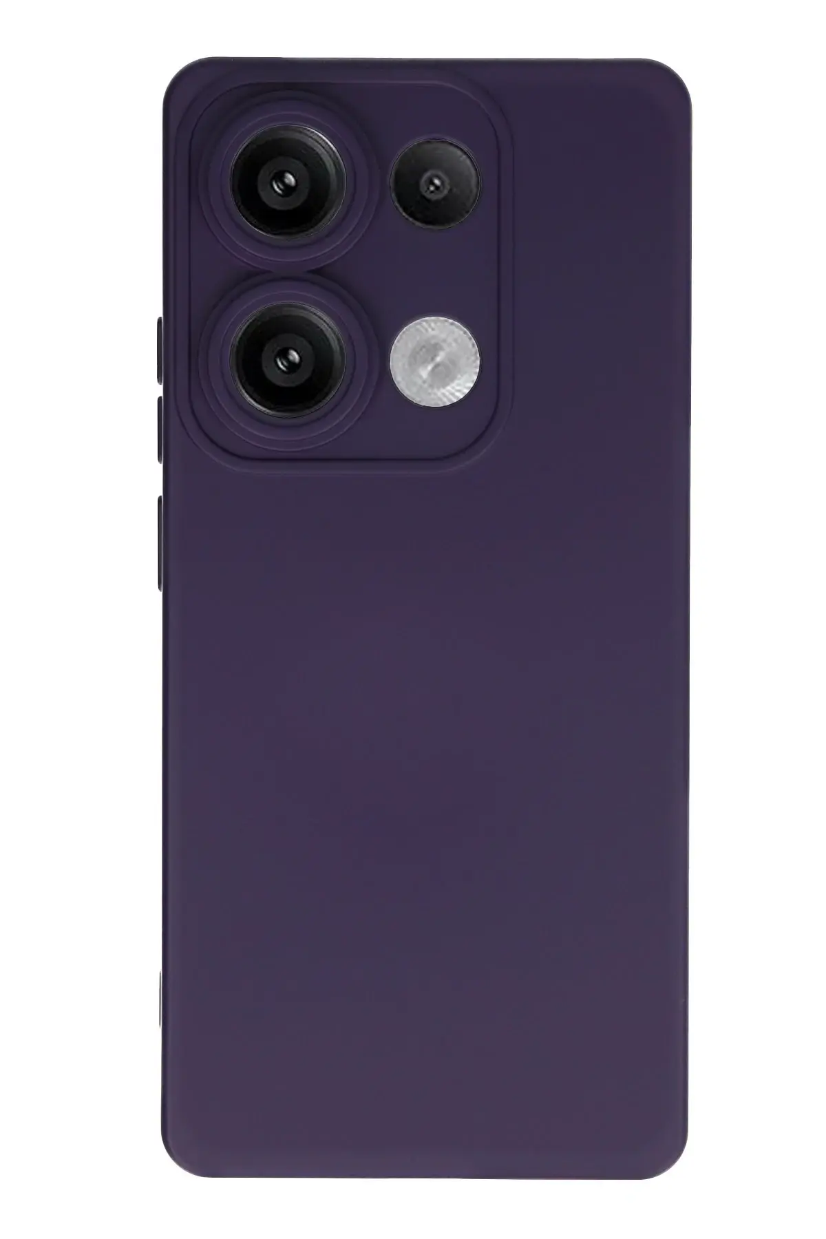 Newface Xiaomi Redmi Note 13 4G Kılıf Nano içi Kadife Silikon - Lacivert