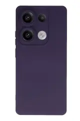 Newface Xiaomi Redmi Note 13 4G Kılıf Nano içi Kadife Silikon - Lacivert