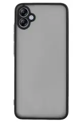 Newface Samsung Galaxy A06 Kılıf Montreal Silikon Kapak - Siyah