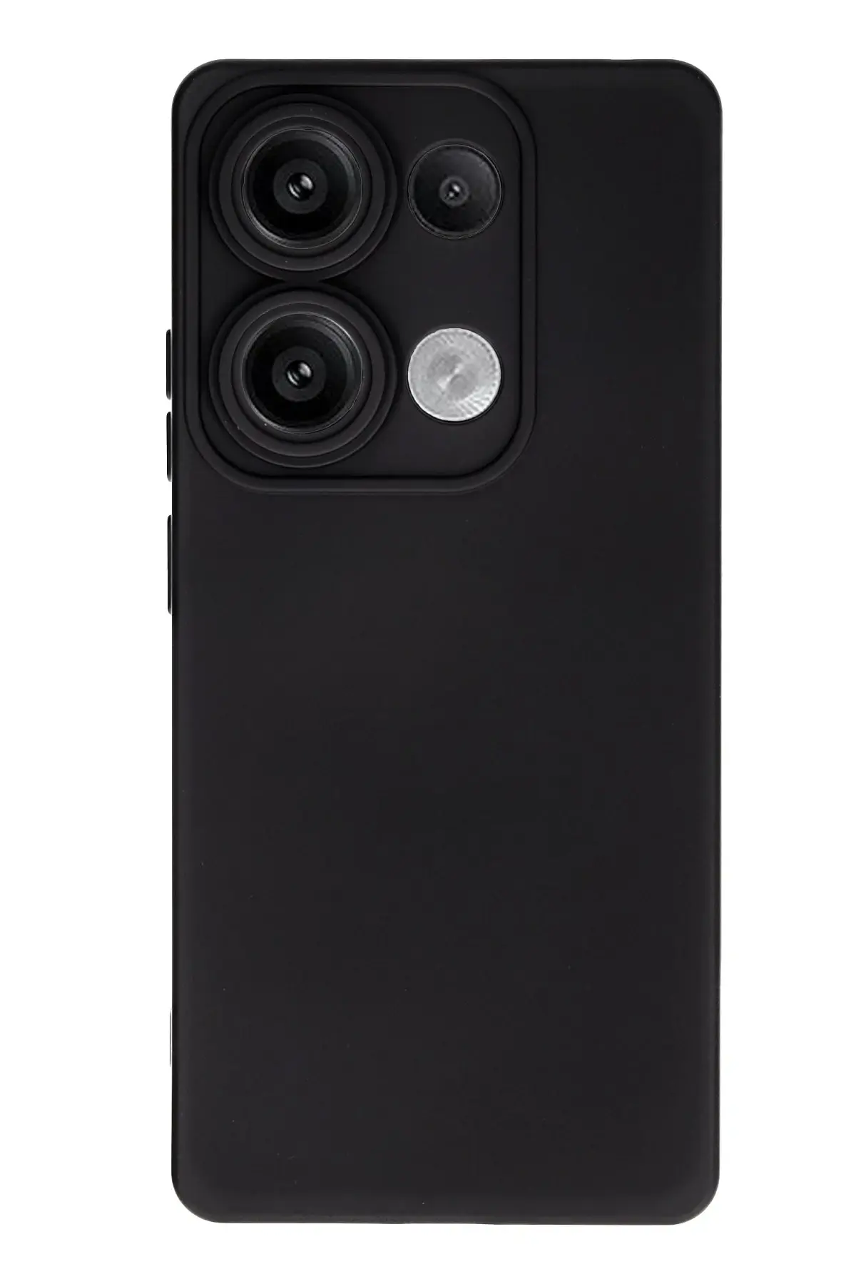 Newface Xiaomi Redmi Note 13 Pro 4G Kılıf Nano içi Kadife Silikon - Siyah