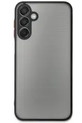 Newface Samsung Galaxy A16 5G Kılıf Montreal Silikon Kapak - Siyah