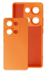 Newface Xiaomi Redmi Note 13 Pro 4G Kılıf Nano içi Kadife Silikon - Kırmızı